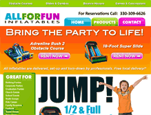 Tablet Screenshot of allforfunnow.com